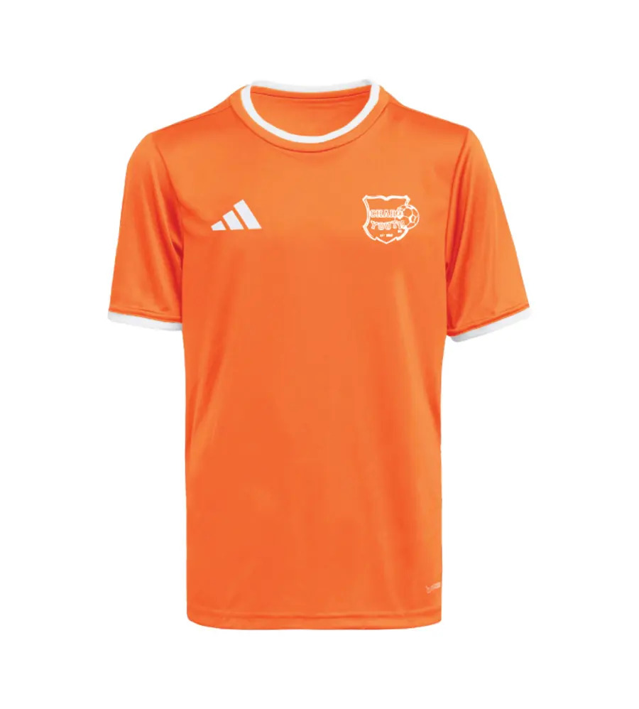Chars Adidas Entrada 26 Goalkeeper Set Orange/White SNR