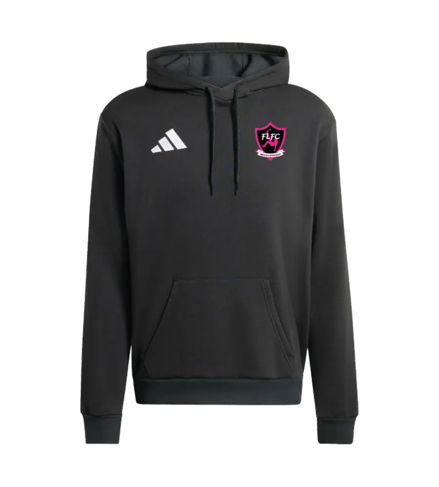FLFC Adidas Entrada 26 Cotton Hoodie Black JNR