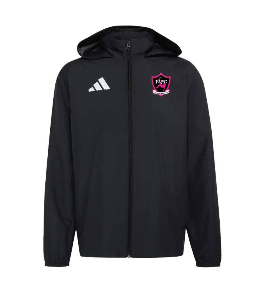 FLFC Adidas Entrada 26 Hooded Multi Jacket Black SNR