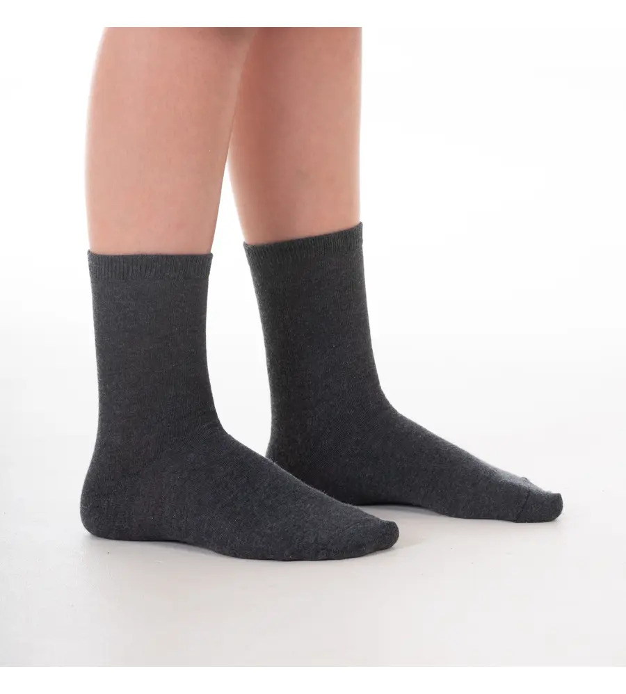 Short Sock Charcoal (5 PACK)