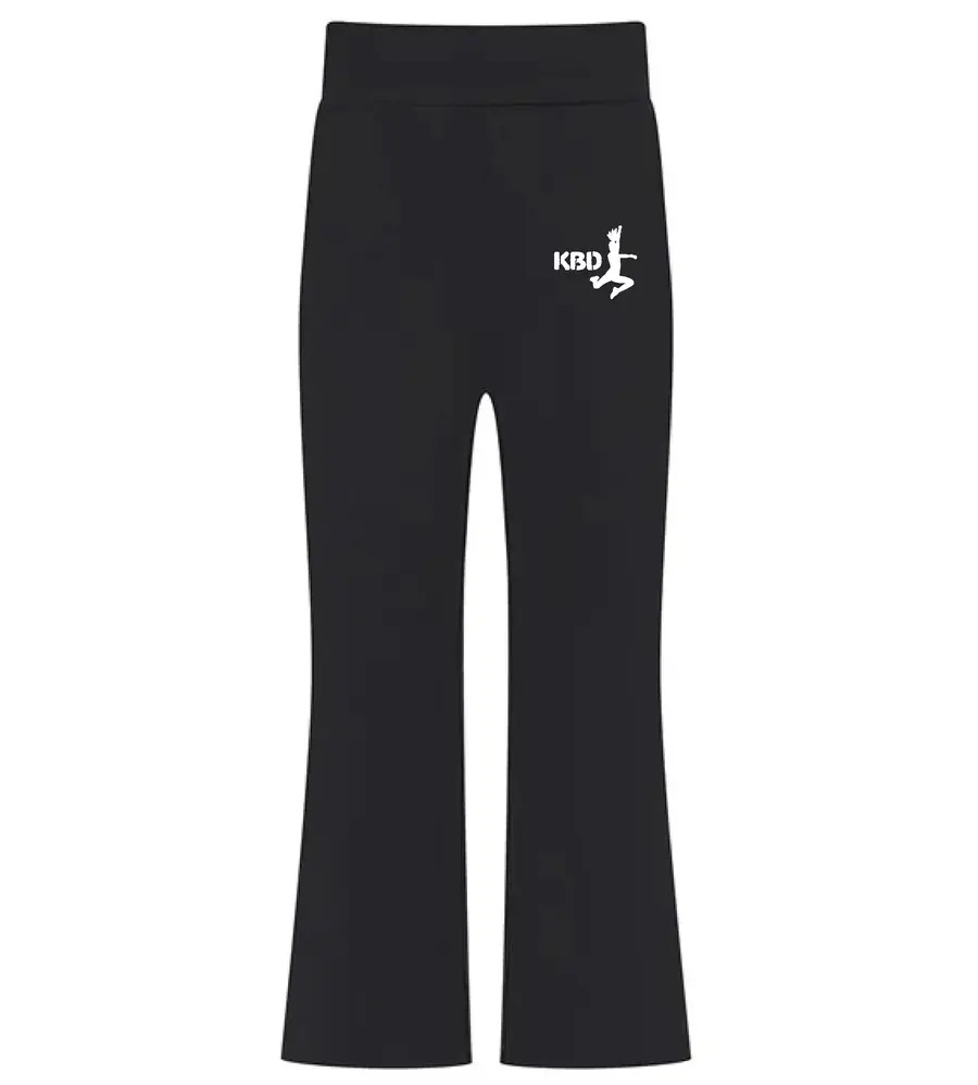KBD Dance Flared Adult/Kids Leggings Black