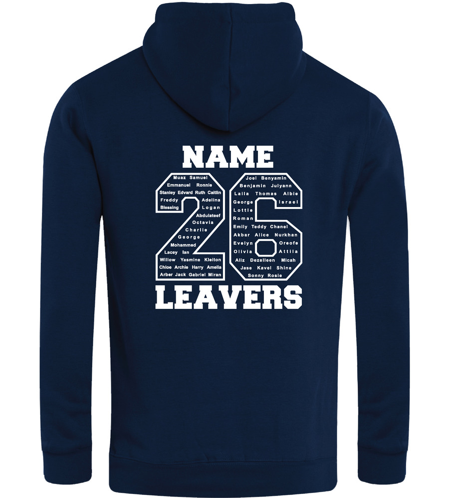 Freshwaters Leavers Hoodie 2026 ORDER CUT OF DATE 17/10/2025