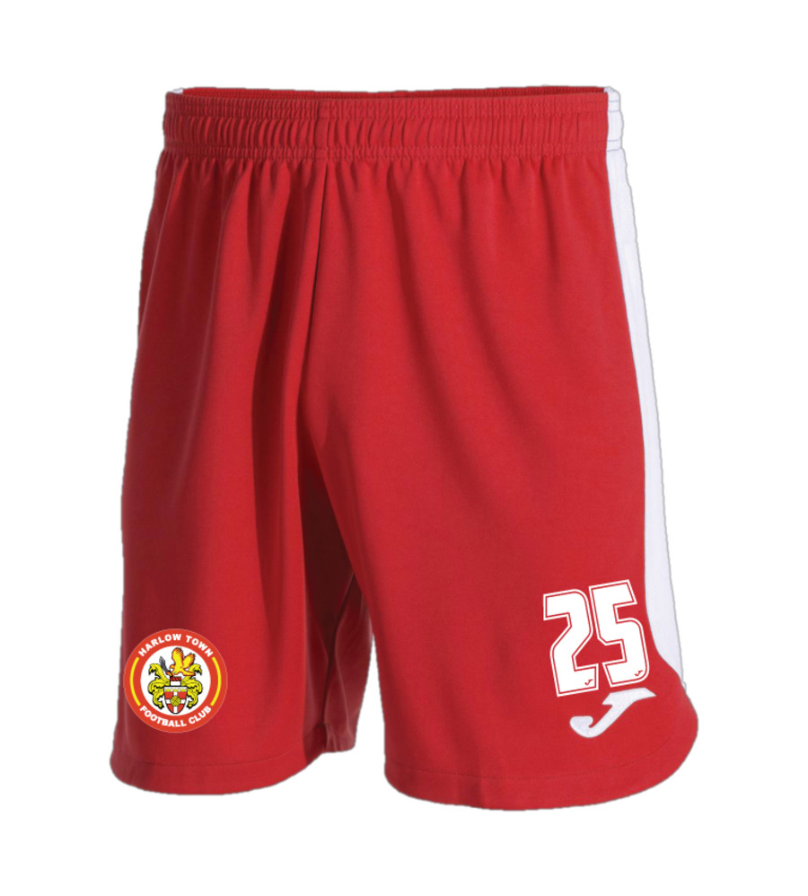 HTFC Replica Glasgow II Short Red/White JNR