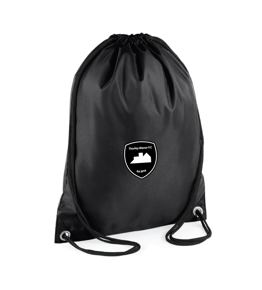 TMFC Gymsac Black with Badge 