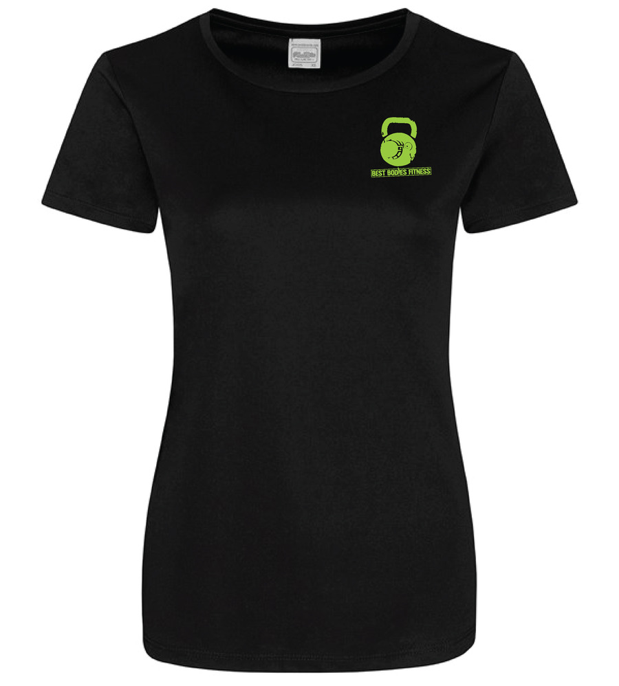 Best Bodies Fitness Ladies T-Shirt Black