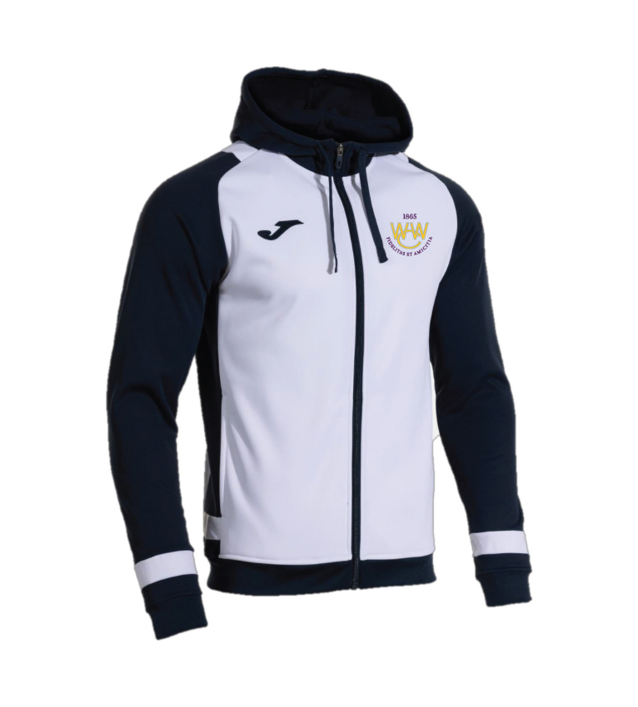Woodford Wells Lider Zoodie White/Navy with Badge JNR