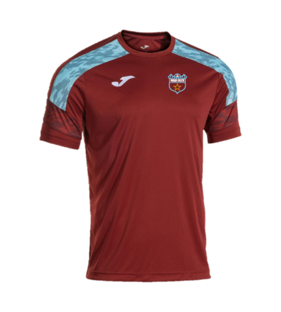 Parsloe Champ VIII Home T-Shirt Burgundy/Sky SNR