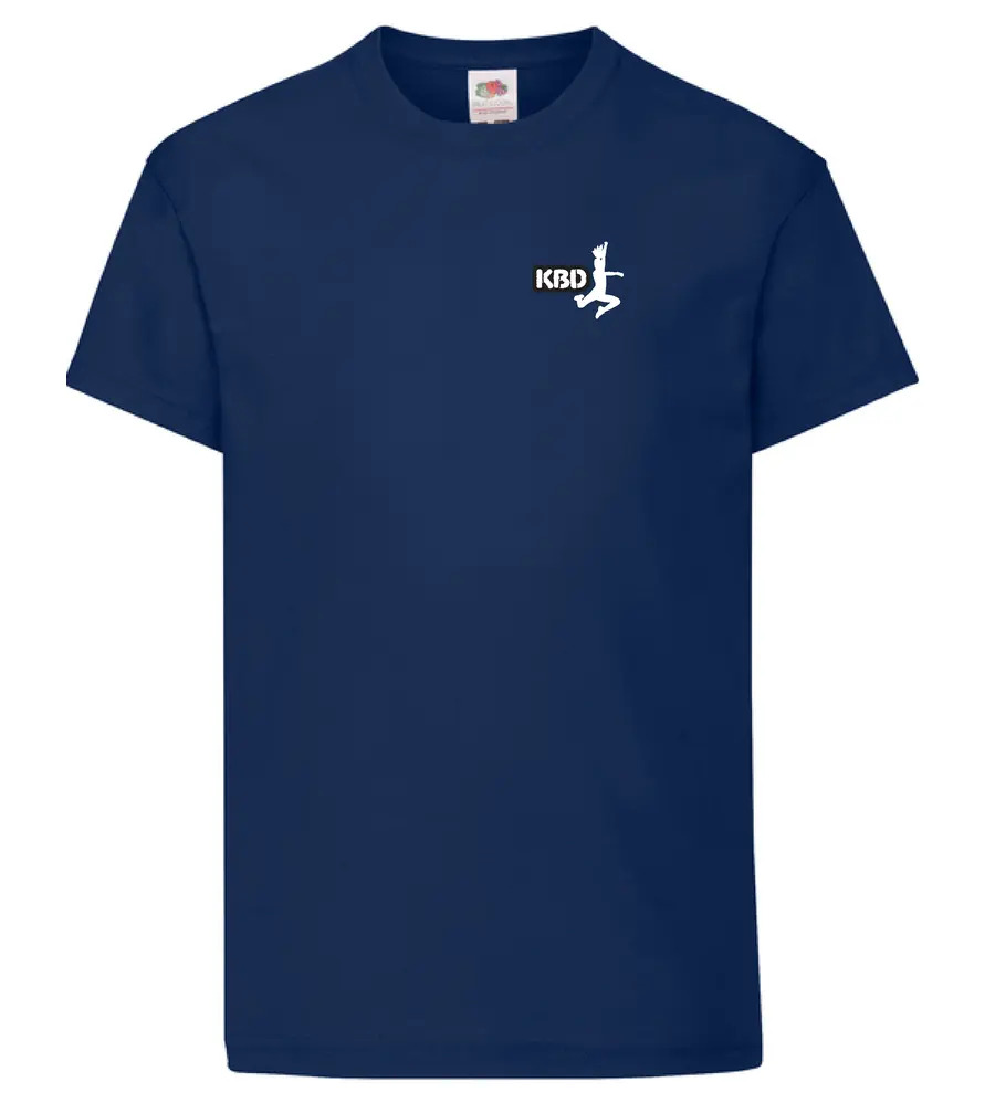 KBD Dance T-Shirt Navy Year 7+
