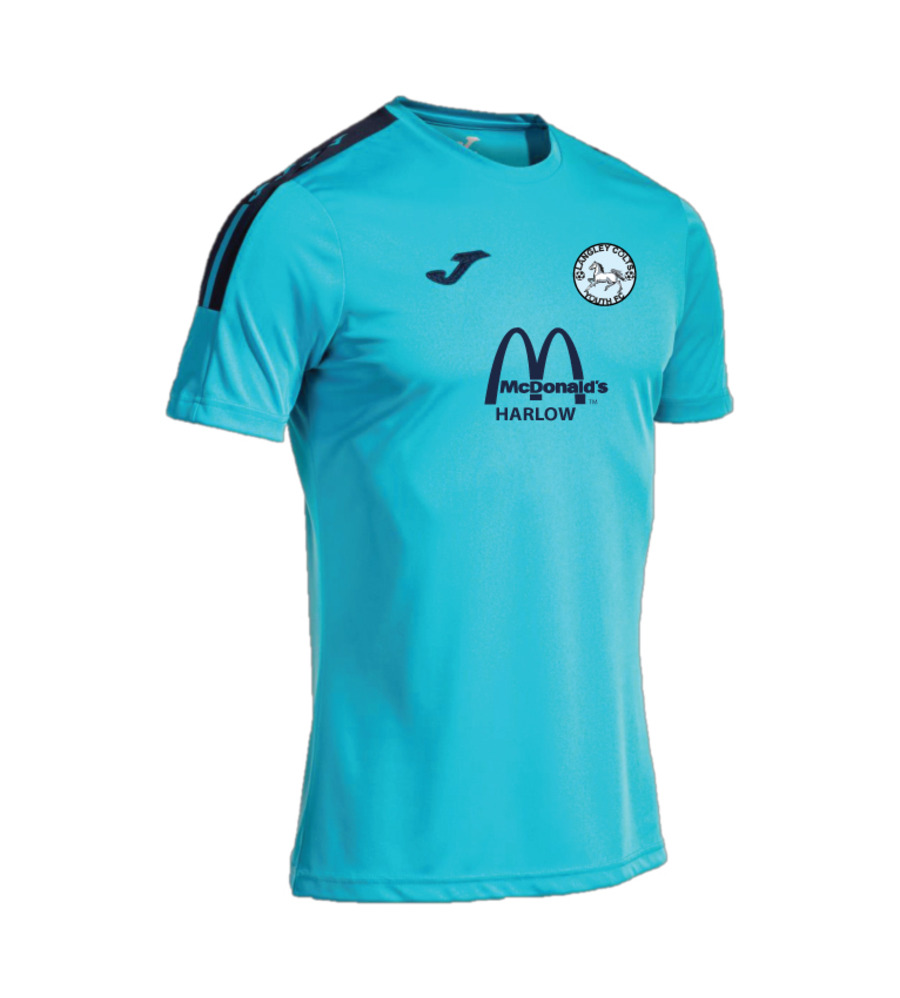 Langley Olimpiada T-Shirt Fluo Turq/Navy SNR