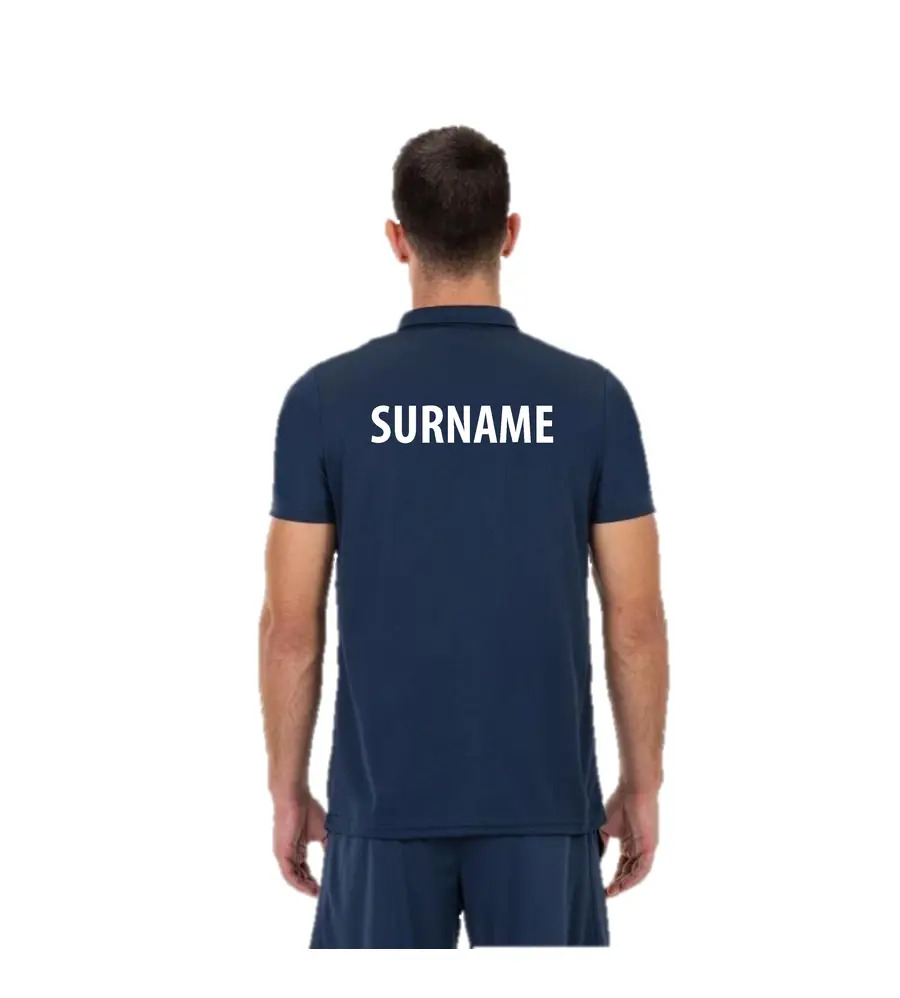 Passmores GCSE P.E/Sport Polo Navy with Name to the Back