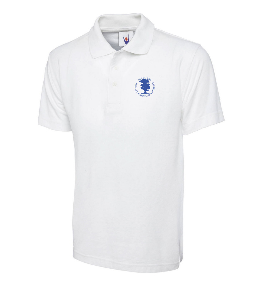 The Downs Uneek Polo White