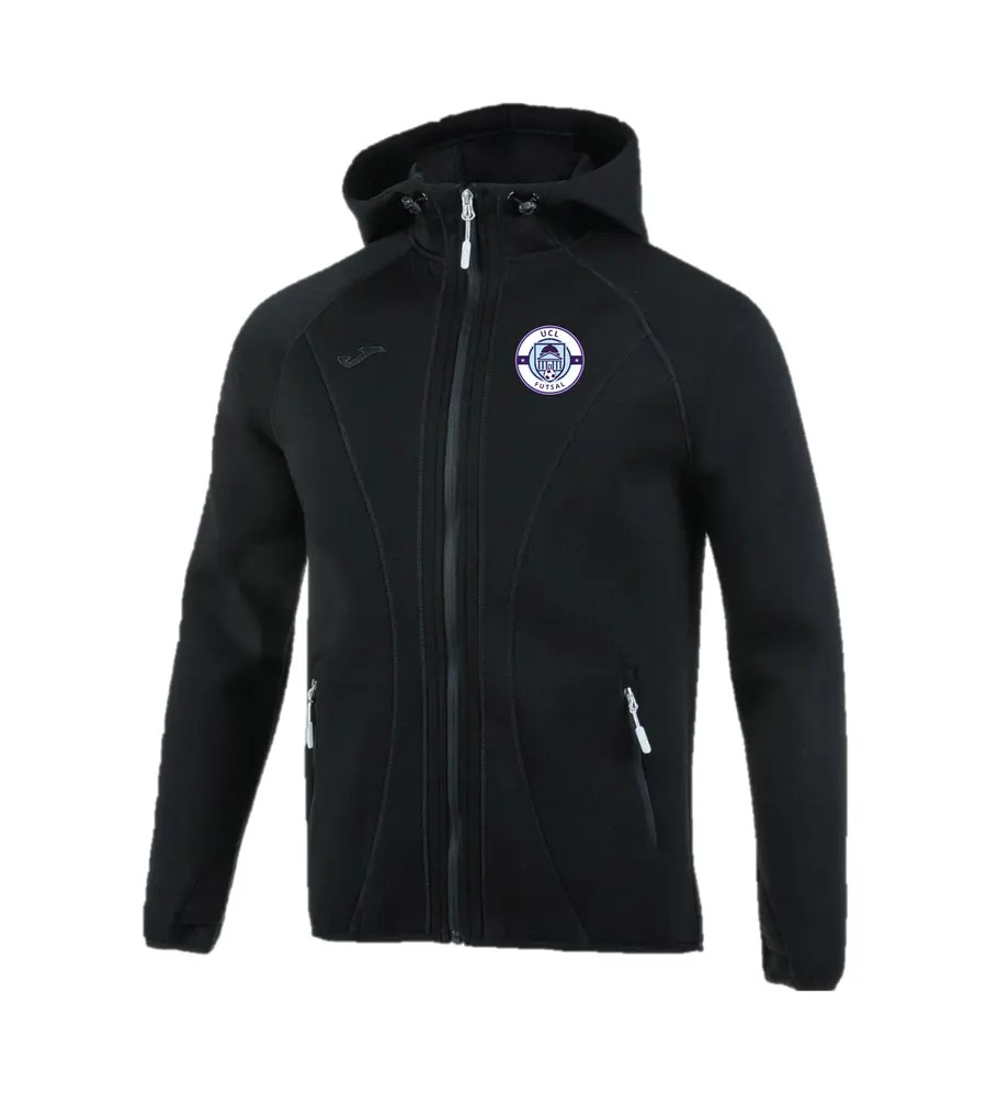 UCL Futsal Besilea Softshell Hoodie Black