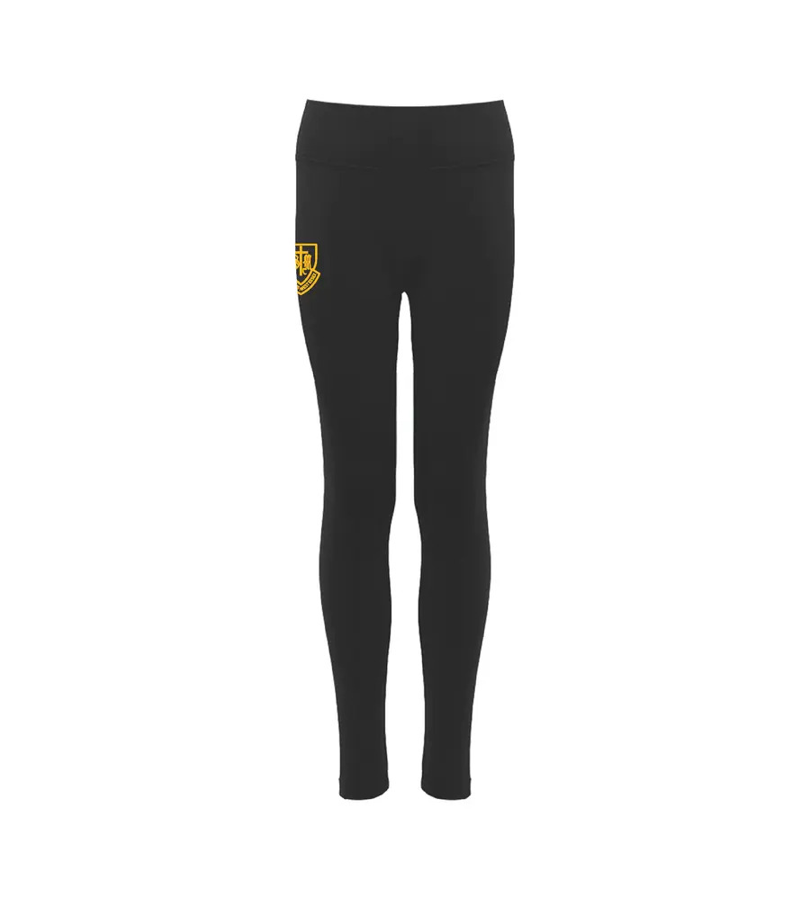 St Marks Girls Leggings Black