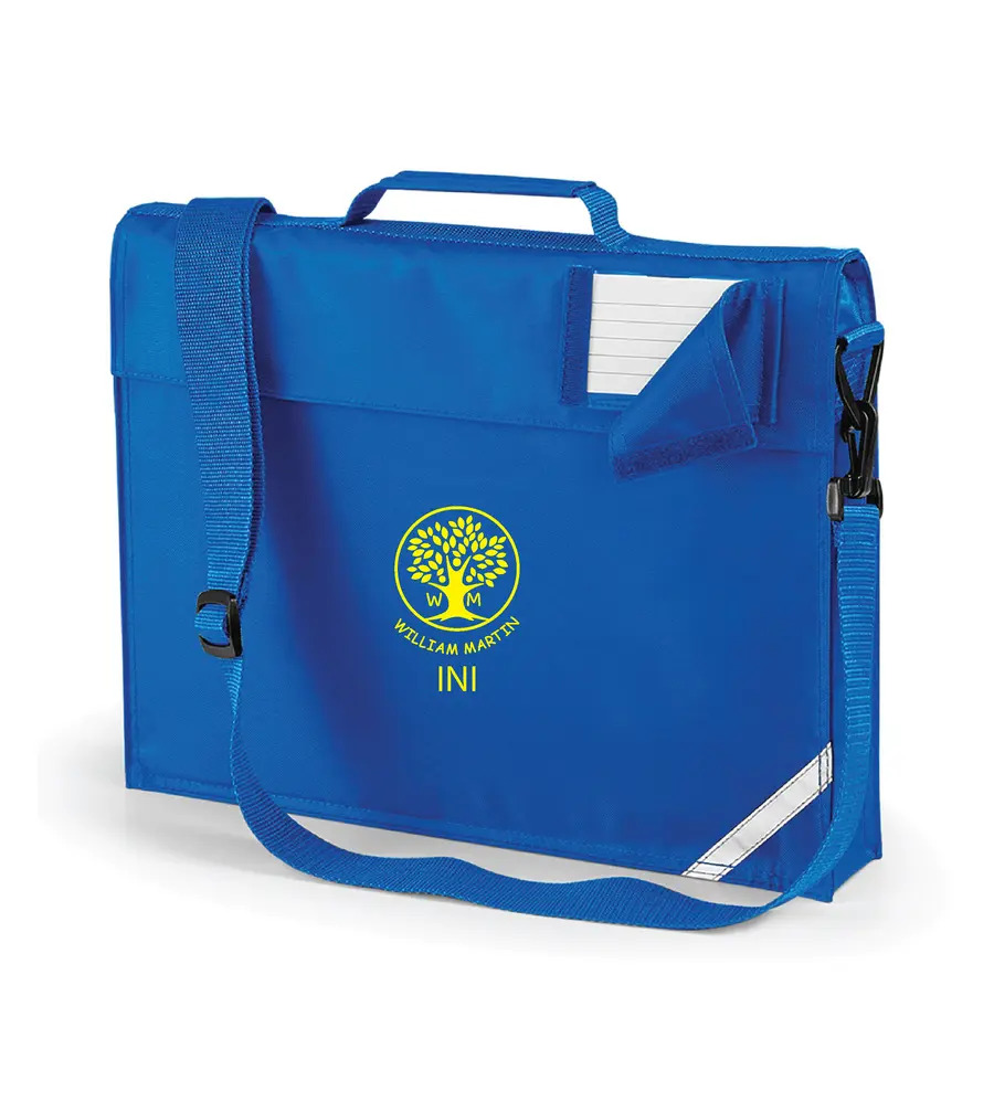 William Martin Bookbag with Strap Royal