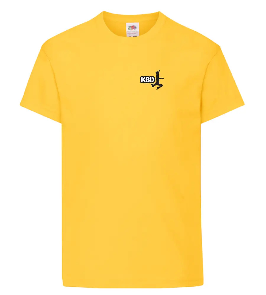 KBD Dance T-Shirt Sunflower Up to year 6 