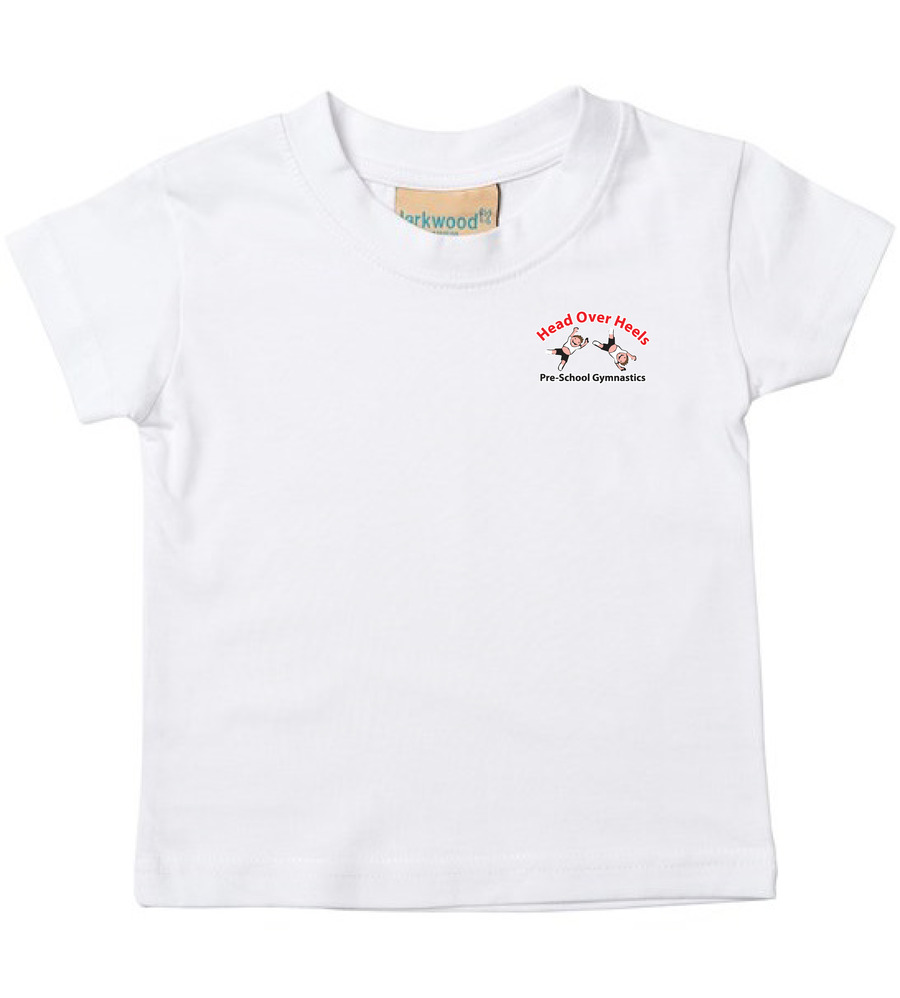 Head Over Heels Baby/Toddler T-Shirt White