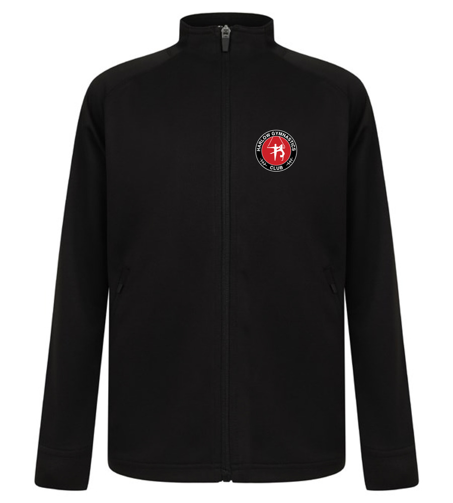 Harlow Gymnastics F&H Competition Tracksuit Top with Logo