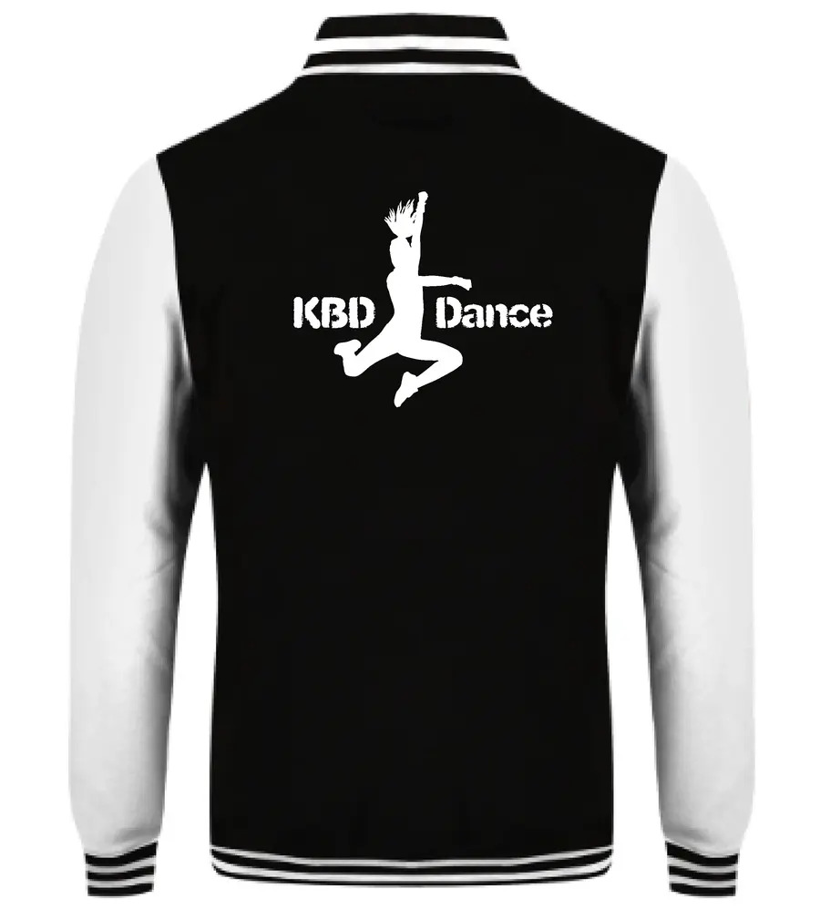 KBD Dance Varsity Jacket Black/White