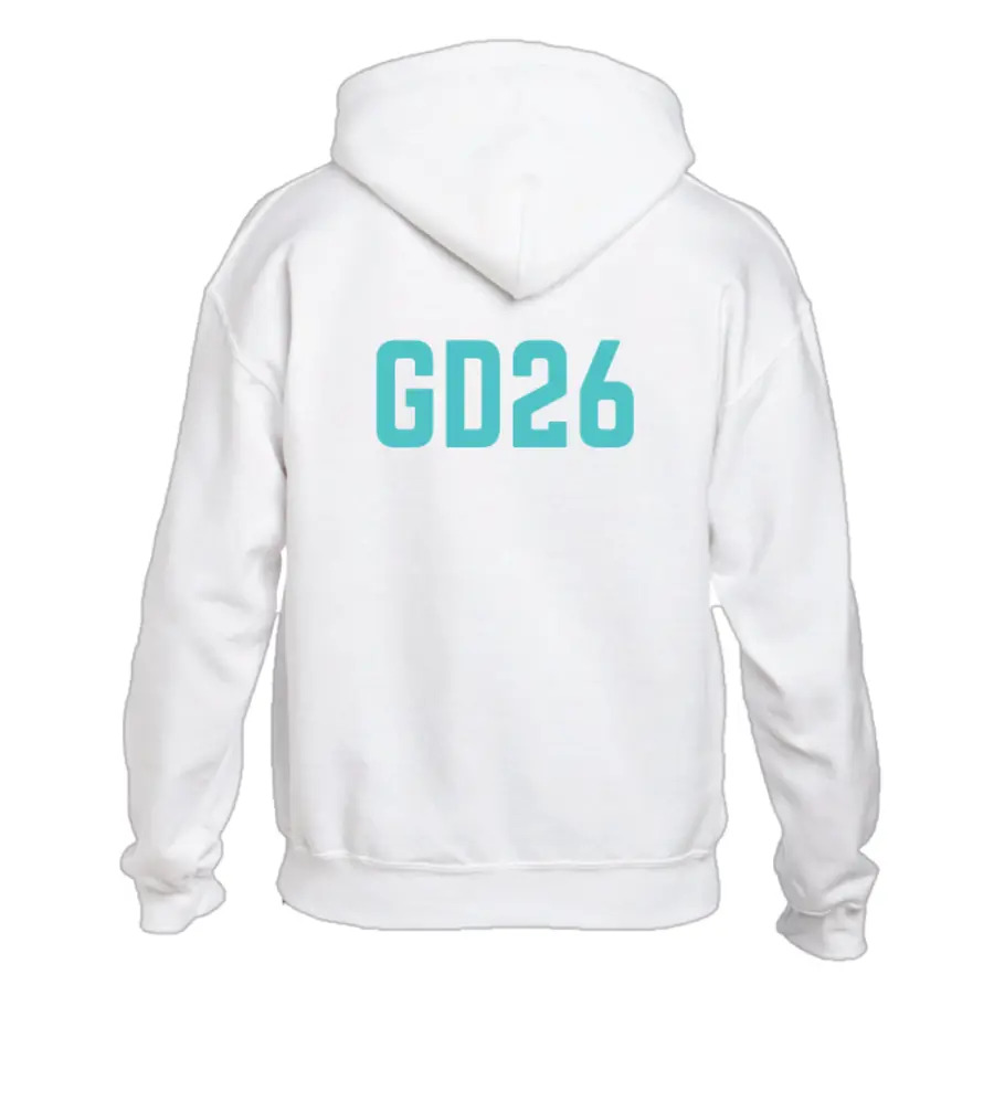 WAR Hoodie White SNR