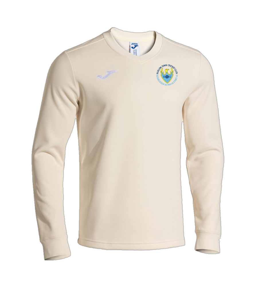 Harlow Town Cricket Club Sweatshirt White