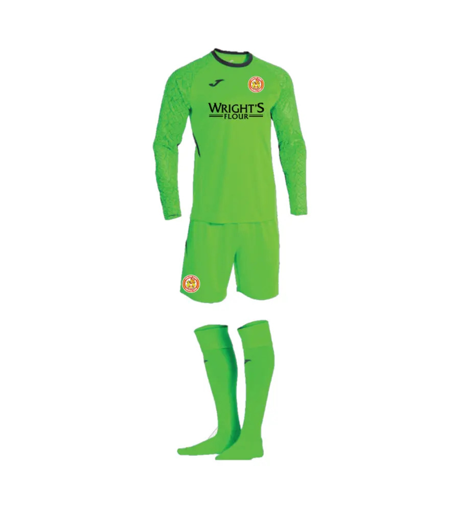 HTFC Replica Away Zamora X GK Set Green/Black SNR