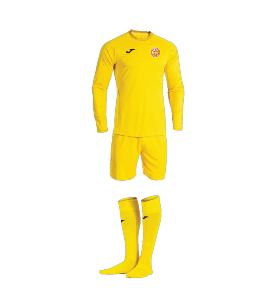 HTFC Youth Home Zamora X GK Set Yellow SNR