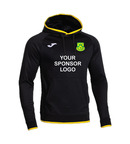 Dunmow Rovers Sponsor Pack Combi Premium Hoodie Black/Yellow SNR